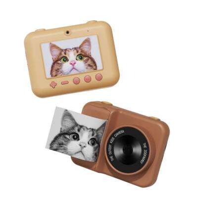 Zoo Family Bear P2 Dijital Kamera ve Fotoğraf Makinesi (Anında Baskı Alınabilen) - 4