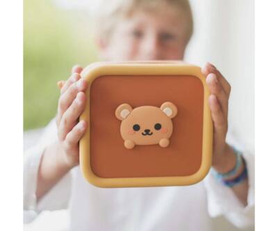 Zoo Family Bear Silicone Bag - 3