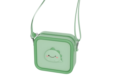 Zoo Family Dino Green Silicone Bag - 2