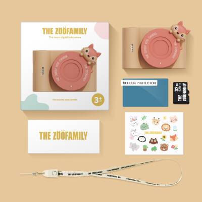 Zoo Family Fox C5 Digital Camera And Photo Camera - 5