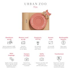 Zoo Family Fox C5 Digital Camera And Photo Camera - 6