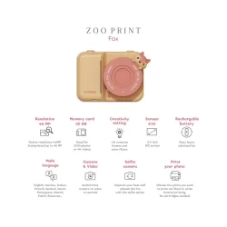 Zoo Family Fox P2 Digital Camera And Photo Camera (With Instant Printing) - 6