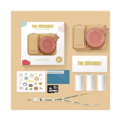 Zoo Family Fox P2 Digital Camera And Photo Camera (With Instant Printing) - 4