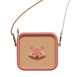 Zoo Family Fox Silicone Bag - 1