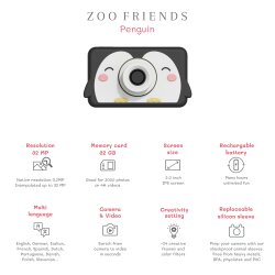 Zoo Family Penguin C1 Digital Camera And Photo Camera - 5