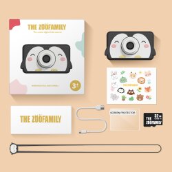 Zoo Family Penguin C1 Digital Camera And Photo Camera - 6