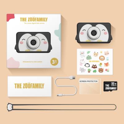 Zoo Family Penguin C1 Digital Camera And Photo Camera - 6