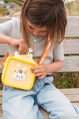 Zoo Family Rabbit Flower Silicone Chanta - 5