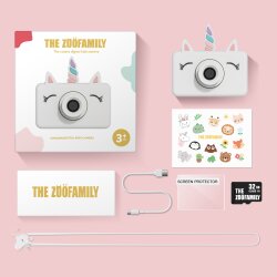 Zoo Family Unicorn C1 Digital Camera And Photo Camera - 7
