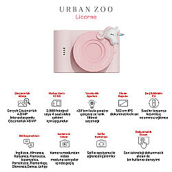Zoo Family Unicorn C5 Dijital Kamera ve Fotoğraf Makinesi - 6