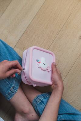 Zoo Family Unicorn Silicone Bag - 7