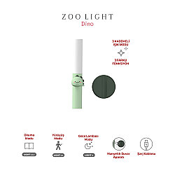 Zoo Light Dino Multipurpose Children's Night Light - ZL1D - 9