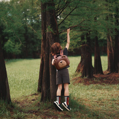 Zoyzoii Forest Series Cute Big Brown Bear Backpack B01002 - 7