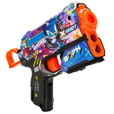 Zur-X-Shot Gun Foam Shooter Skins-Flux 8 Bullets S00036648 - 6