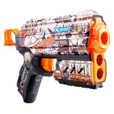 Zur-X-Shot Gun Foam Shooter Skins-Flux 8 Bullets S00036648 - 7