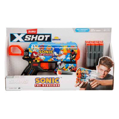 Zur-X-Shot Gun Foam Shooter Skins-Flux 8 Bullets S00036648 - 4