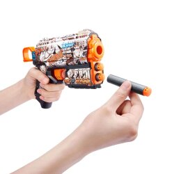 Zur-X-Shot Gun Foam Shooter Skins-Flux 8 Bullets S00036648 - 9