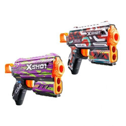 Zur-X-Shot Skins Flux 16-Bull Dual Foam Dart Gun S00036534 - 4