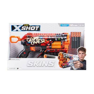 Zur-X-Shot Skins-Griefer 12-Bullet Foam Dart Gun 6A. S00036561 - 4