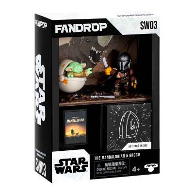 Fandrop Mandalorian ve Grogu Diorama Seti FND/92076 - 2