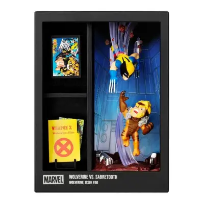Fandrop Wolverine Sabretooth'a Karşı Diorama Seti FND/92064 - 1