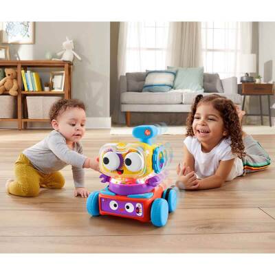 Fisher Price 4'ü 1 Arada Eğlenceli Robot (Türkçe-İngilizce) Hck43 - 6