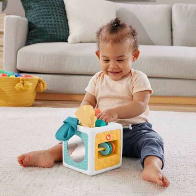 Fisher Price Eğlenceli Aktivite Küpü HML64 - 6