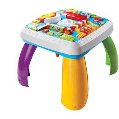 Fisher Price Eğlen ve Öğren Eğitici Köpekçiğin Aktivite Masası (Türkçe ve İngilizce) DRH44 - 1