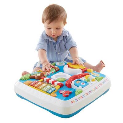 Fisher Price Eğlen ve Öğren Eğitici Köpekçiğin Aktivite Masası (Türkçe ve İngilizce) DRH44 - 2