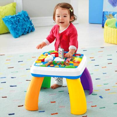 Fisher Price Eğlen ve Öğren Eğitici Köpekçiğin Aktivite Masası (Türkçe ve İngilizce) DRH44 - 3