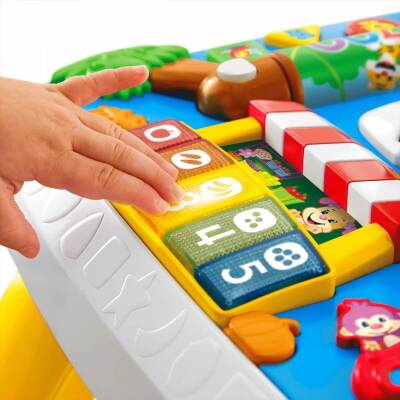 Fisher Price Eğlen ve Öğren Eğitici Köpekçiğin Aktivite Masası (Türkçe ve İngilizce) DRH44 - 6