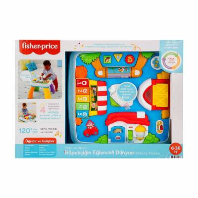 Fisher Price Eğlen ve Öğren Eğitici Köpekçiğin Aktivite Masası (Türkçe ve İngilizce) DRH44 - 9