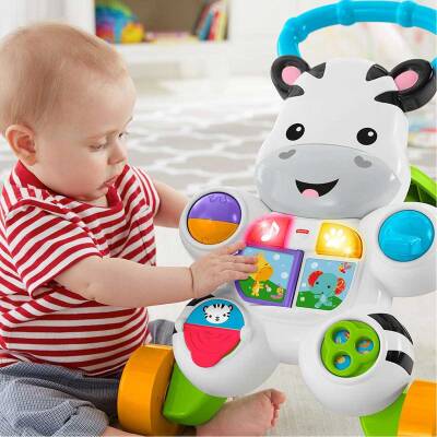 Fisher Price Melodili Zebra Yürüteç DLD80 - 3