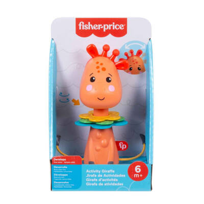 Fisher Price Safari Arkadaşları Eğlenceli Zürafa Gwl65 - 4