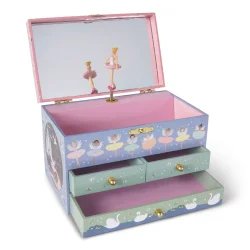 Floss & Rock 3 Çekmeceli Müzikli Mücevher Kutusu / Enchantedaa 43P6389 - 1