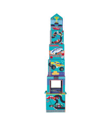 Floss & Rock Ahşap Figürlü Küpler - Cars 49P6070 - 3