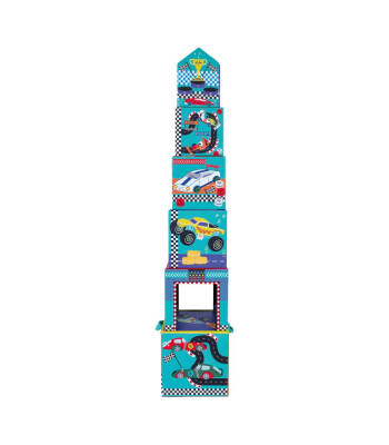 Floss & Rock Ahşap Figürlü Küpler - Cars 49P6070 - 3