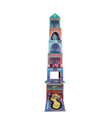 Floss & Rock Ahşap Figürlü Küpler - Cars 49P6070 - 1
