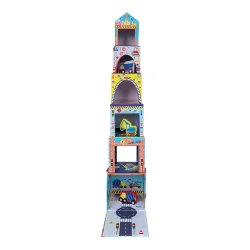 Floss&Rock Ahşap Figürlü Küpler - Construction 49P6072 - 1