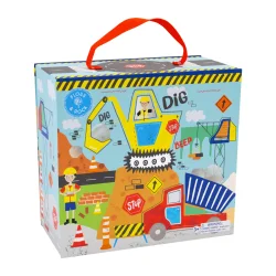 Floss & Rock Ahşap Figürlü Oyun Kutuları / Construction 45P6473 - 3