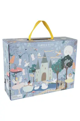 Floss&Rock Ahşap Figürlü Oyun Kutuları - Enchanted 43P6363 - 3