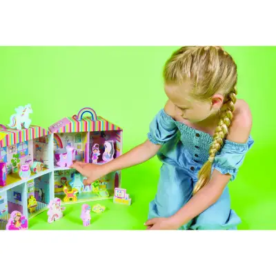 Floss & Rock Ahşap Figürlü Oyun Kutuları / Fairy Tale 45P6471 - 4