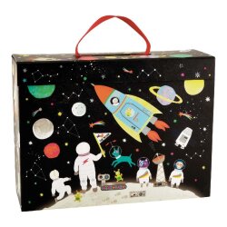 Floss&Rock Ahşap Figürlü Oyun Kutuları - Space 41P3659 - 2