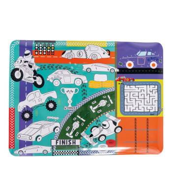 Floss & Rock Boyanabilir Oyun ve Aktivite Matı Cars 49P6075 - 1