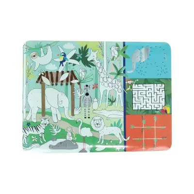 Floss & Rock Boyanabilir Oyun ve Aktivite Matı Jungle 49P6077 - 1