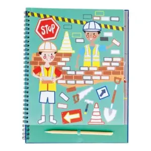 Floss & Rock Folyo Aktivite Set Construction 49P6050 - 2