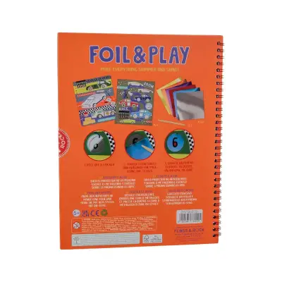 Floss & Rock Folyo Aktivite Seti Cars 49P6049 - 4