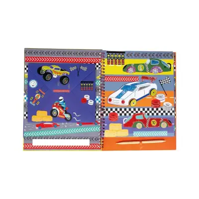 Floss & Rock Folyo Aktivite Seti Cars 49P6049 - 2