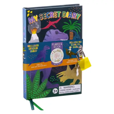 Floss & Rock Kokulu Kilitli Günlük / Dino 46P6553 - 1