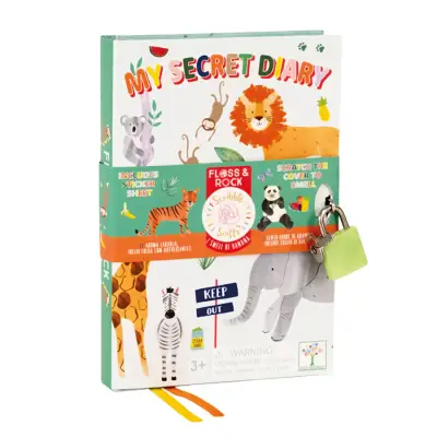 Floss & Rock Kokulu Kilitli Günlük Jungle 48P6029 - 1